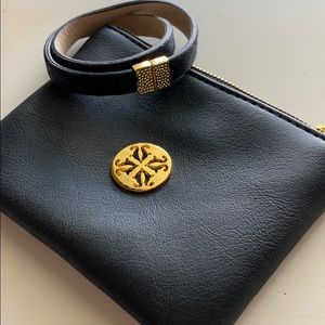 Rustic Cuff Wrap Bracelet and Bag